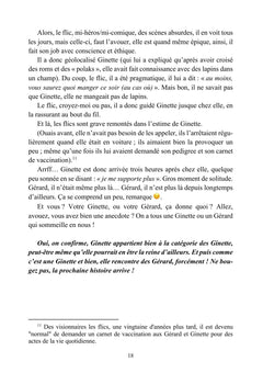 Je suis Ginette, tu es Gérard