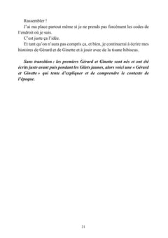 Je suis Ginette, tu es Gérard