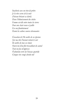 Le dernier chant de l'oiseau avant la nuit