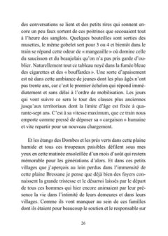 Mes tranchées de 1914-1918 et mes 20 ans