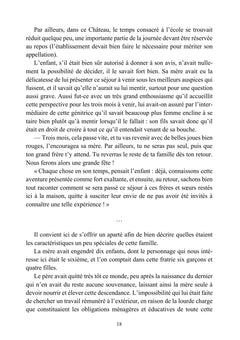 L'enfant et le château