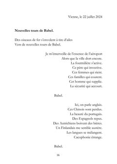 Le Carnet Roumain - Tome I : Levers de soleils et orages en soirée