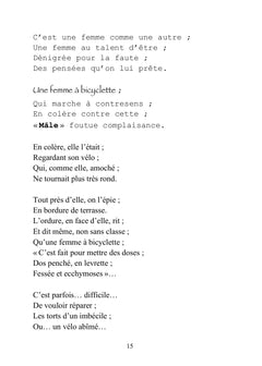 Poésie féministe - Pour les hommes - qui pensent être des mecs bien