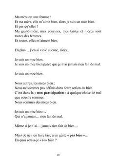 Poésie féministe - Pour les hommes - qui pensent être des mecs bien