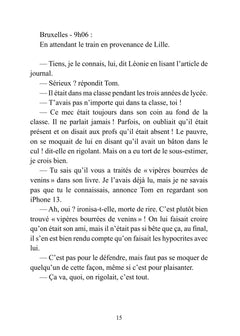 Premiers pas d'un écrivain