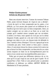 Premiers pas d'un écrivain