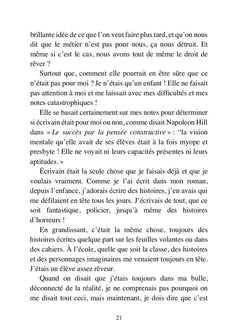 Premiers pas d'un écrivain