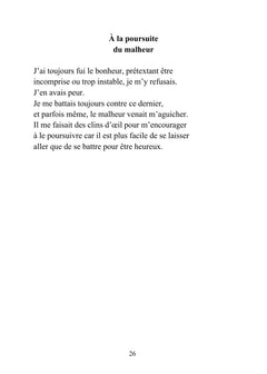 À l'encre de mon âme