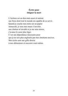 À l'encre de mon âme