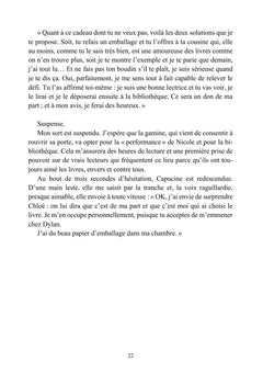 Lire ou pâlir à sa vue