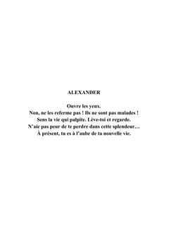 Reviens au monde