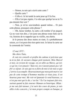 La liste de Nine