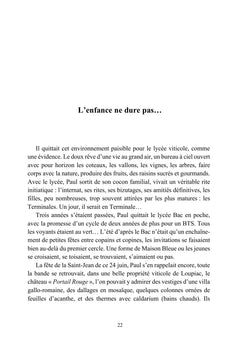 Des amours de vin et la colère des dieux