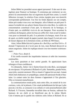 Chiffons, Pierre & Trahisons
