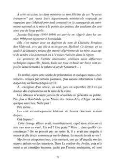 Les ravissements de Juanita Guccione