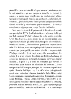 la vie en dedans