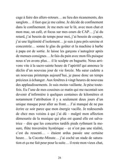 la vie en dedans