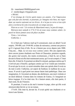 Une vérité pour une vendetta