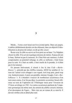 Une vérité pour une vendetta