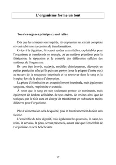 Alimentation et santé - L'essentiel pour soutenir la vie