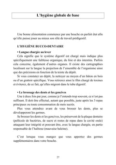 Alimentation et santé - L'essentiel pour soutenir la vie
