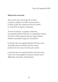 Le Carnet Roumain - Tome II : Zénith flamboyant et flocons soyeux