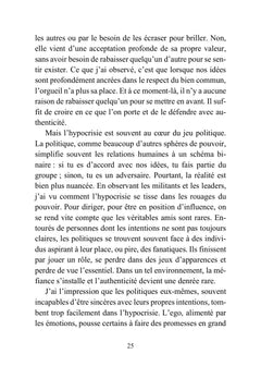 La tête à droite, le coeur à gauche