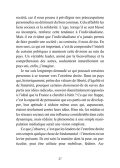 La tête à droite, le coeur à gauche