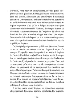 La tête à droite, le coeur à gauche