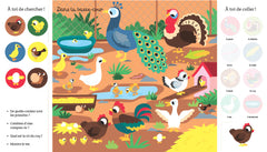 101 choses à trouver et à coller - Les animaux de la ferme