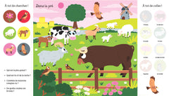 101 choses à trouver et à coller - Les animaux de la ferme