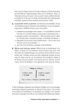 Feedback en action