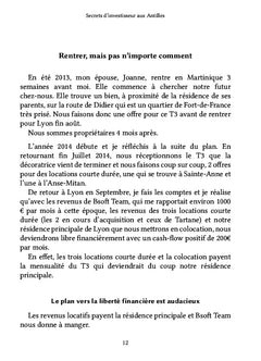 Secrets d'investisseur aux Antilles