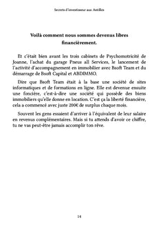 Secrets d'investisseur aux Antilles