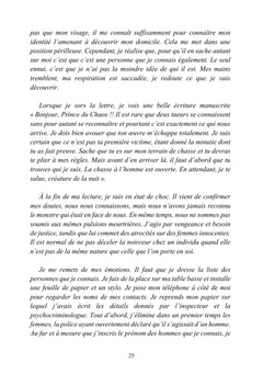 L'ombre derrière moi