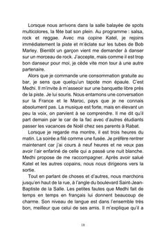 Camille dans les jardins de Chellah