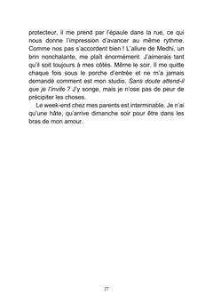 Camille dans les jardins de Chellah