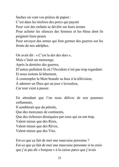 Poèmes indignés