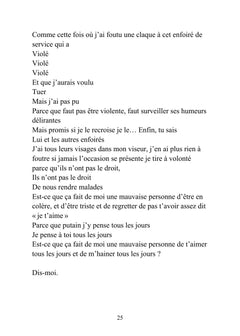 Poèmes indignés