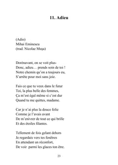 Poèmes roumains d'antan et d'aujourd'hui
