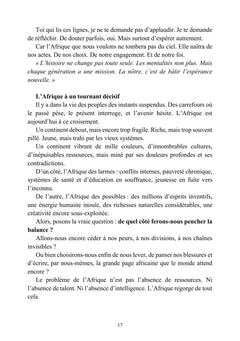 Espérance nouvelle - Une jeunesse africaine en quête de changement