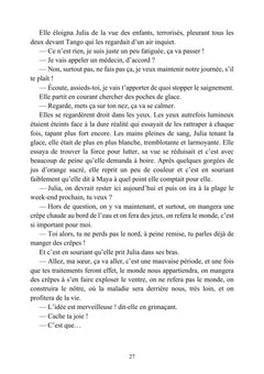 Mille pétales de roses envolées