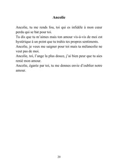 Textes d'une jeune fille perdue