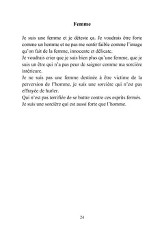 Textes d'une jeune fille perdue