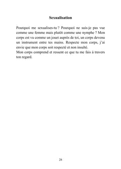 Textes d'une jeune fille perdue