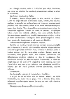 Marche de cris et de sangs