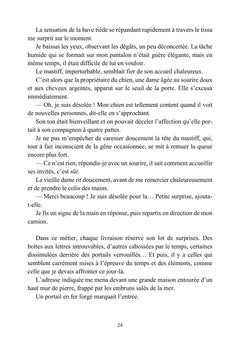 J'ai livré un colis chez vous, et puis...