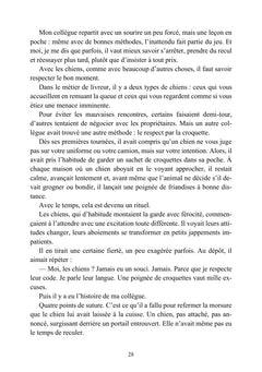 J'ai livré un colis chez vous, et puis...