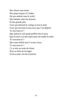 Poèmes diaphanes