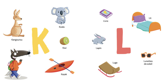 Mon abécédaire p'tit loup